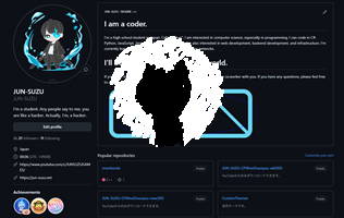 GitHubのプロフィール画像